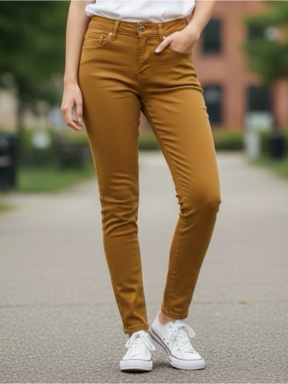 🫶🏻 Maurices High-Rise Denim Flex Skinny Jeggins